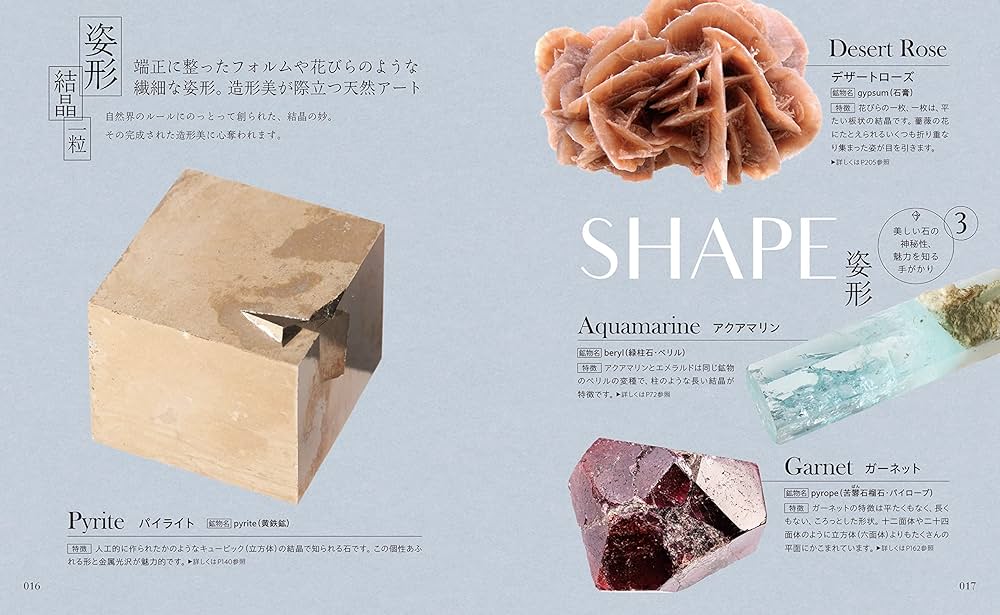 ウヒマミ　美しい鉱物図鑑　宝石 9784816372346.jpg